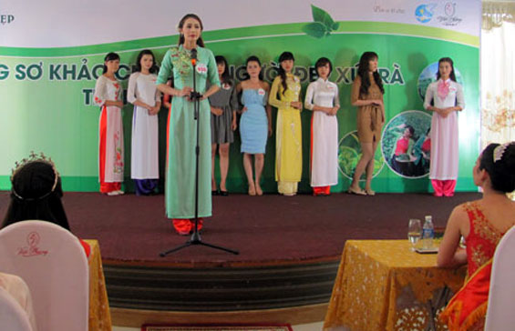 Vòng sơ khảo cuộc thi “Người đẹp xứ Trà” 