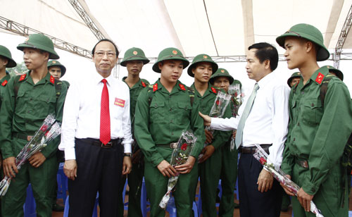 750 tân binh lên đường nhập ngũ đợt 2 