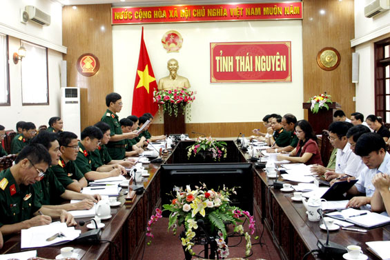 Công bố quyết định thanh tra về công tác quốc phòng