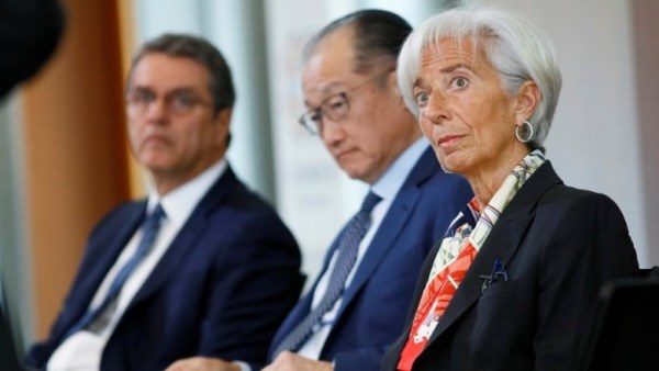 Lãnh đạo IMF, WB, WTO kêu gọi nỗ lực khôi phục thương mại