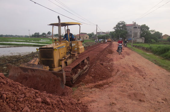 Nâng cấp tuyến đường vào di tích Quốc gia Đình Phương Độ