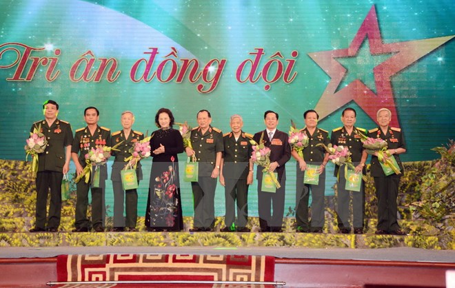 Ấm áp chương trình giao lưu và nghệ thuật “Tri ân đồng đội