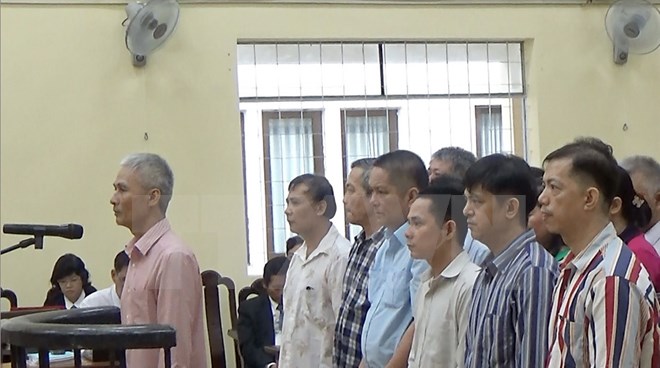 Tuyên án các 
