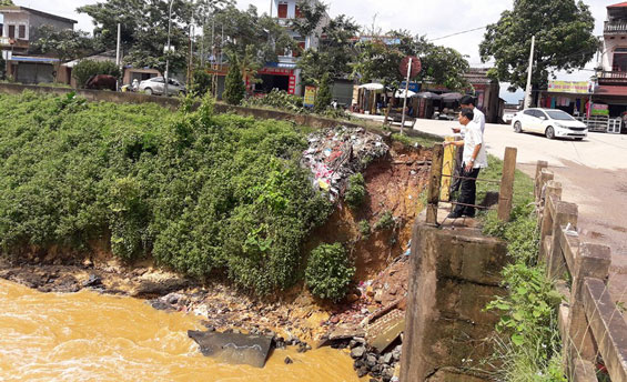 Phú Bình: Mưa lớn gây thiệt hại trên 1 tỷ đồng