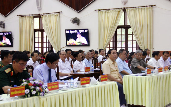Khai mạc kỳ họp thứ 5, HĐND tỉnh khóa XIII