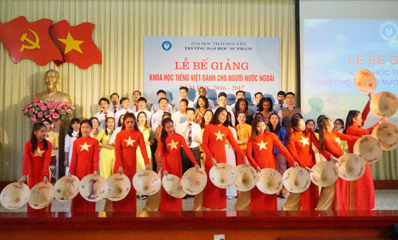Trường Đại học sư phạm Thái Nguyên: Cấp chứng nhận tốt nghiệp tiếng Việt cho học viên nước ngoài