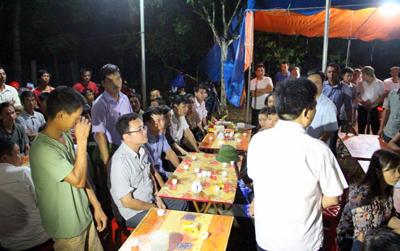 Thăm hỏi, hỗ trợ gia đình có 3 người bị tử vong do đuối nước