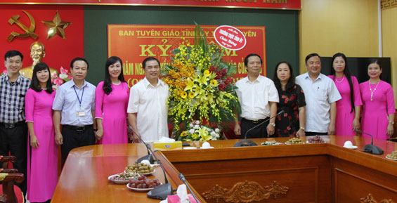 Lãnh đạo tỉnh chúc mừng Ngày truyền thống ngành Tuyên giáo