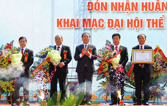 Đại Từ: Đón nhận Huân chương Lao động hạng Nhì