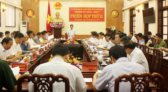 Phiên họp thứ 11 UBND Tỉnh: Quan tâm giải quyết nhiều vấn đề về phát triển kinh tế - xã hội