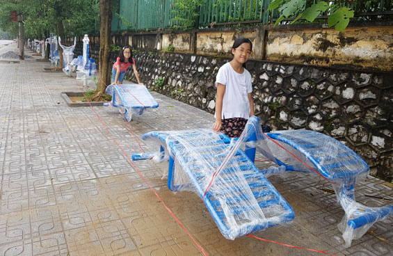 Chuẩn bị đưa công trình khu tập thể dục liên hoàn công cộng vào sử dụng