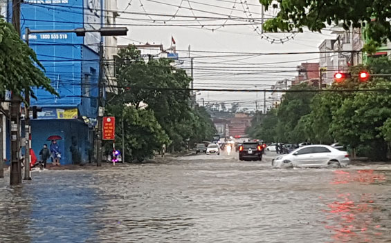 Hệ thống thoát nước trên địa bàn T.P Thái Nguyên: Cần được đầu tư thỏa đáng