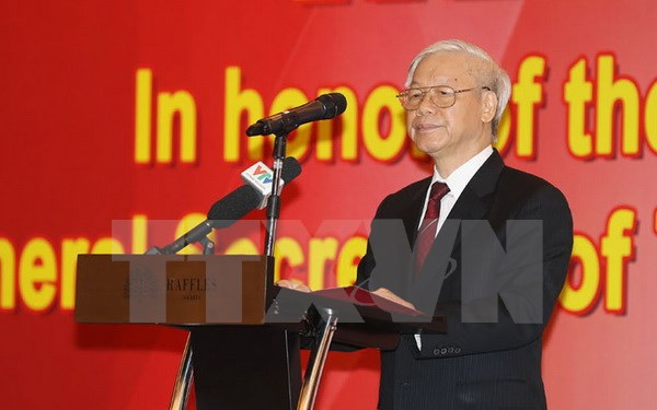 Tổng Bí thư: Tin tưởng chuyển biến mới thương mại Việt Nam-Indonesia