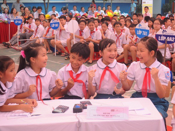 Tiếp tục tổ chức cuộc thi Olympic tiếng Anh trên internet năm học tới