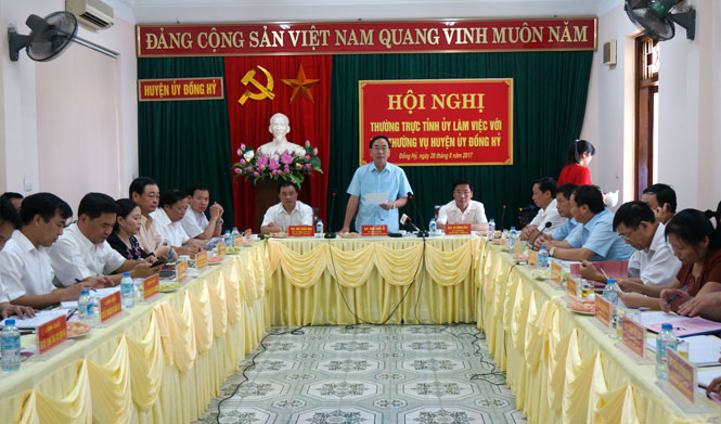 Tạo mọi điều kiện để Đồng Hỷ thực hiện chuyển đổi địa giới đơn vị hành chính 