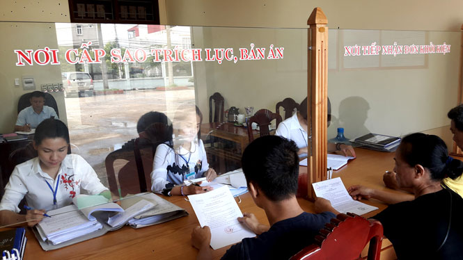 Cải cách thủ tục hành chính tư pháp: Nâng cao hiệu quả hoạt động của tòa án nhân dân hai cấp 