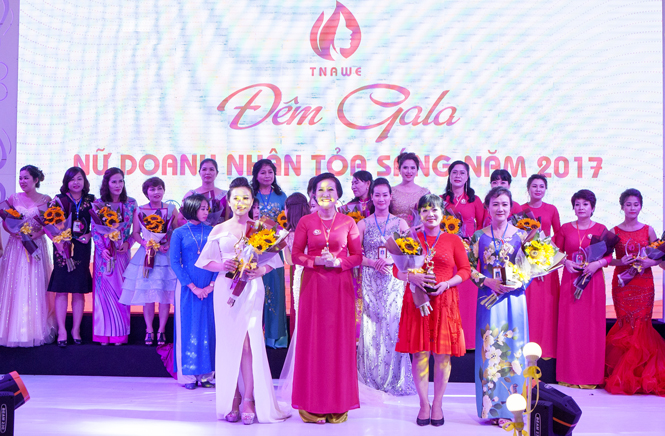 Đêm Gala Nữ Doanh nhân tỏa sáng 