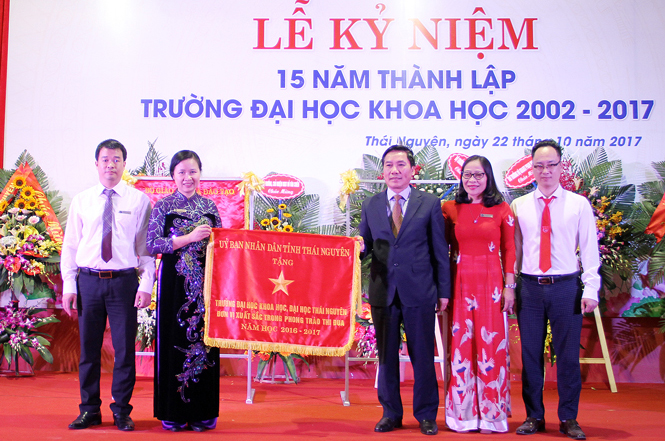 Đại học Khoa học Thái Nguyên kỷ niệm 15 năm thành lập 