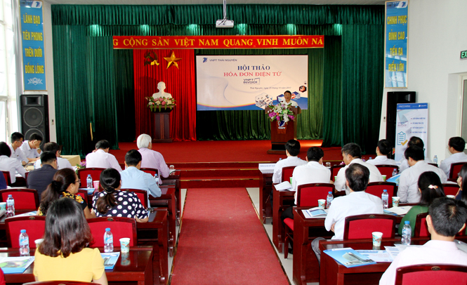 VNPT Thái Nguyên giới thiệu dịch vụ hóa đơn điện tử 