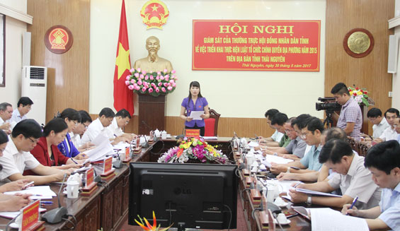 Giám sát thực hiện Luật Tổ chức chính quyền địa phương