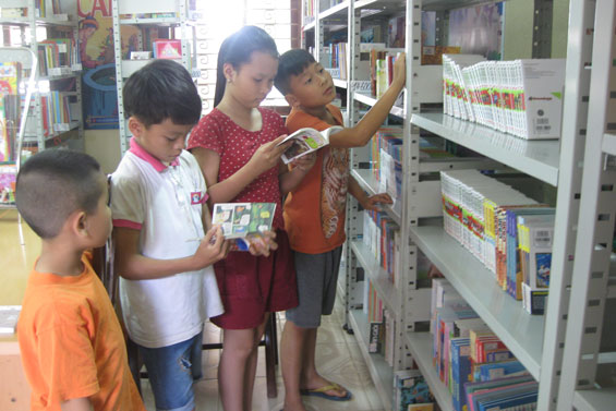 Thư viện - một sân chơi bổ ích cho trẻ em