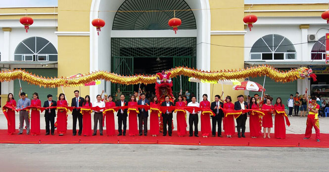 Khai trương chợ trung tâm huyện Đại Từ 