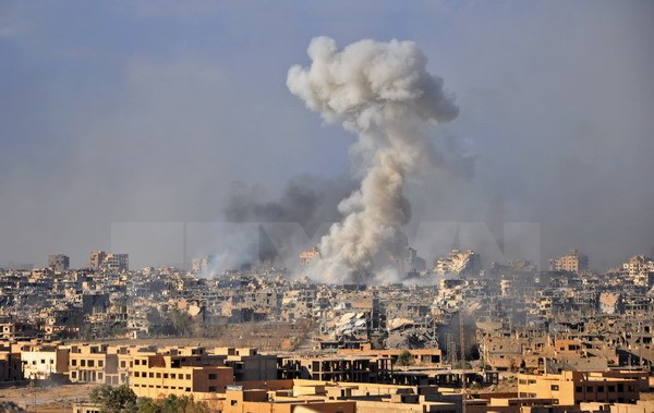 Quân đội Syria tấn công thành trì cuối cùng của tổ chức IS