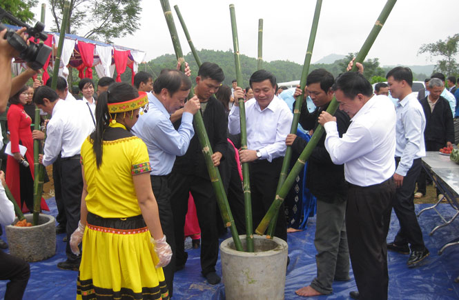 Thôn Làng Luông: 72,2% hộ đạt gia đình văn hóa 