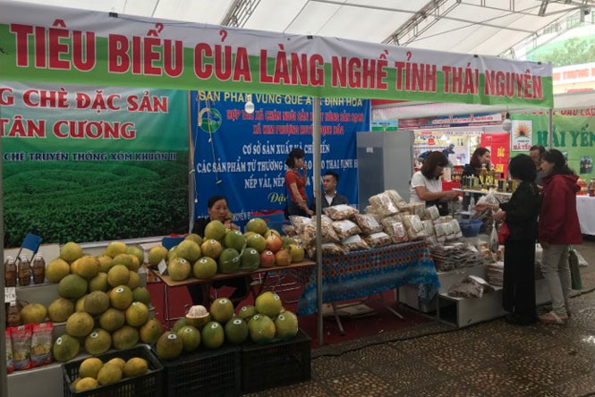 Gần 10 HTX, làng nghề tham gia Hội chợ làng nghề Việt Nam 