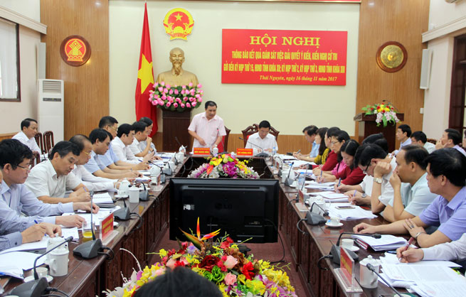 Thông báo kết quả giám sát việc giải quyết ý kiến, kiến nghị cử tri 