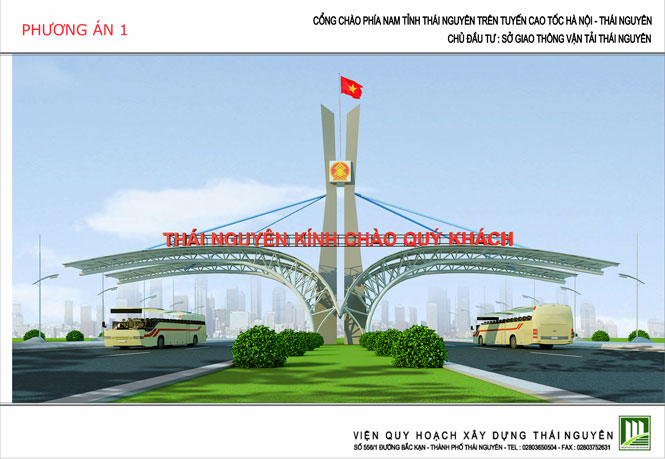 Thống nhất phương án xây dựng cổng chào phía Nam tỉnh 