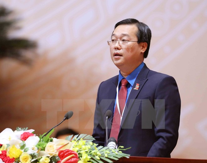 Ông Lê Quốc Phong tái đắc cử Bí thư thứ nhất Trung ương Đoàn