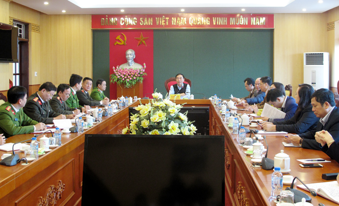 Họp bàn phối hợp tổ chức chương trình tình nguyện tại Thái Nguyên 