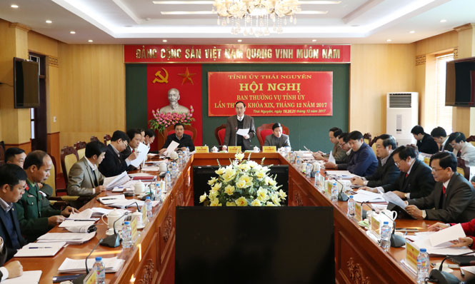 Hội nghị Ban Thường vụ Tỉnh ủy lần thứ 29: Cho ý kiến vào nhiều nội dung quan trọng 