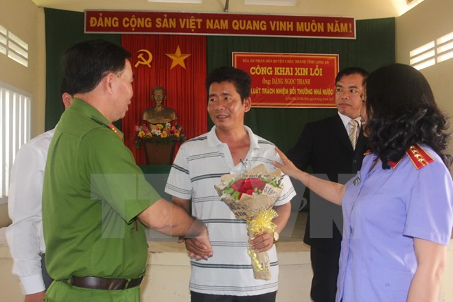 Xin lỗi công khai anh Đặng Ngọc Thanh bị giam oan 7 tháng