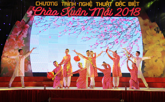 Chương trình nghệ thuật đặc biệt chào xuân mới 2018 