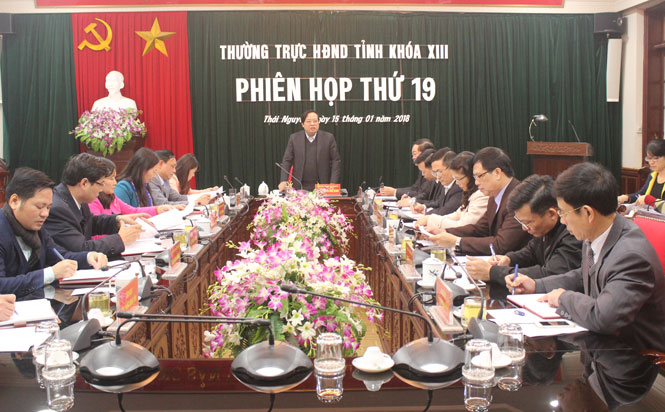 Thường trực HĐND tỉnh: Sẽ thực hiện chất vấn và xem xét việc trả lời chất vấn của UBND tỉnh và cơ quan liên quan 