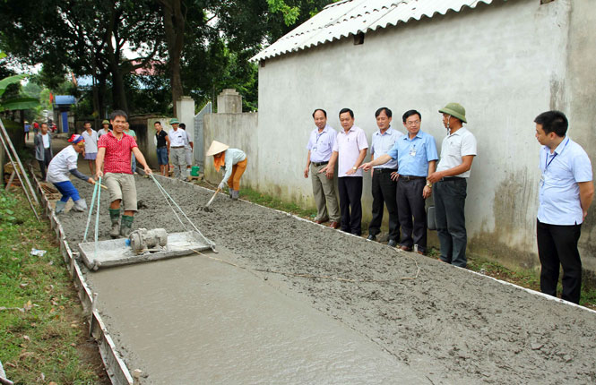 Thành quả từ sự chung sức đồng lòng 