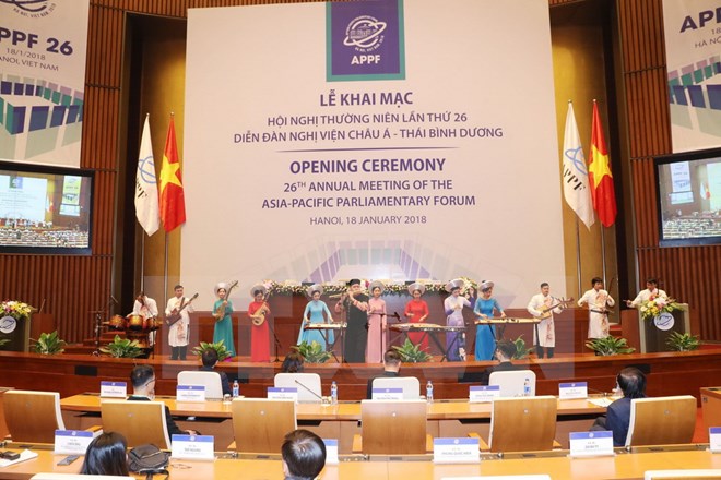 Hội nghị APPF-26 tại Hà Nội bước vào ngày làm việc đầu tiên