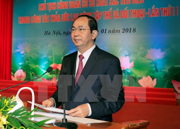 Chủ tịch nước: Hoạt động công đoàn phải coi cơ sở là trọng tâm