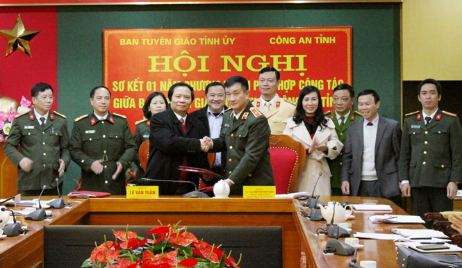 Công tác phối hợp góp phần đảm bảo an ninh trật tự 