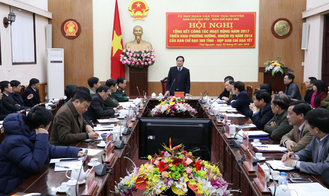 Phân công nhiệm vụ, triển khai các hoạt động phục vụ Tết Nguyên đán 2018 