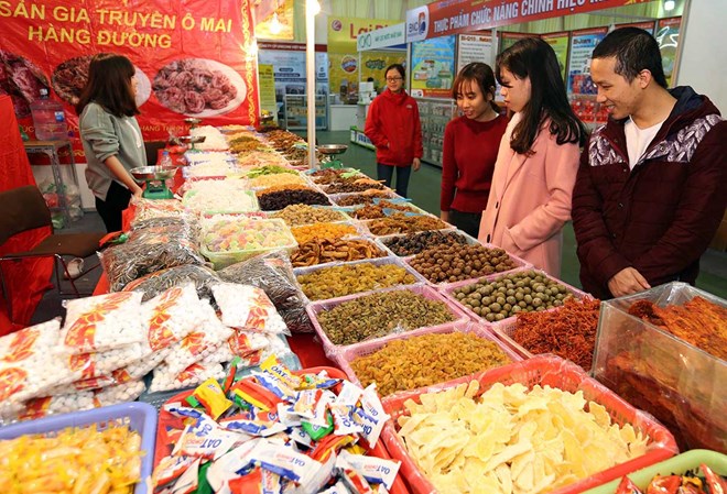 Có 600 gian hàng quy tụ tại Hội chợ Xuân Giảng Võ năm 2018
