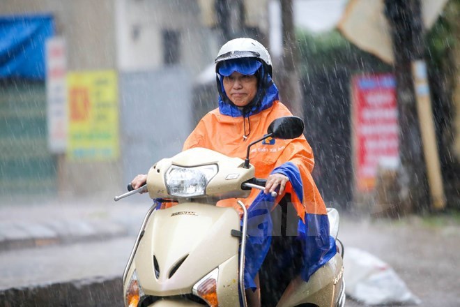 Hầu hết các khu vực trên cả nước có mưa dông trong ngày cuối tuần