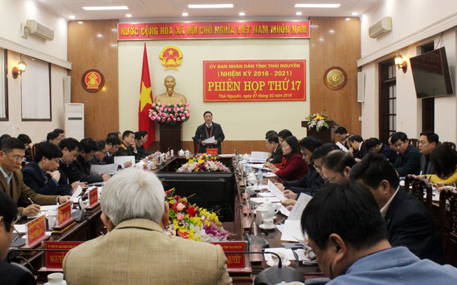 Phiên họp lần thứ 17 UBND tỉnh: Cho ý kiến vào nhiều báo cáo, nội dung thực hiện đề án 