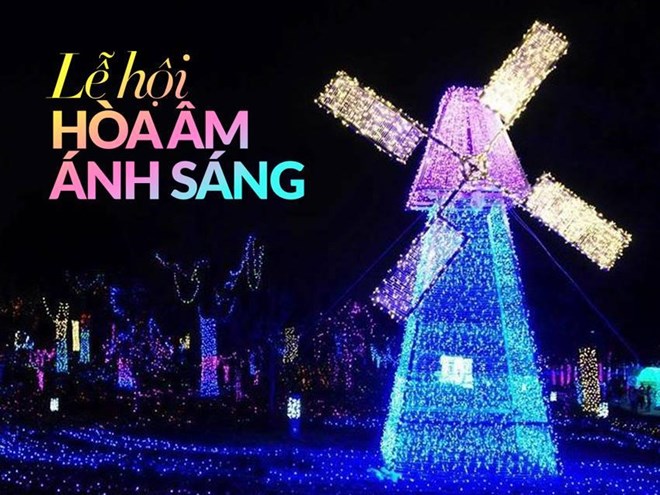 Lễ hội Hòa âm ánh sáng lung linh mừng Tết Nguyên đán Mậu Tuất