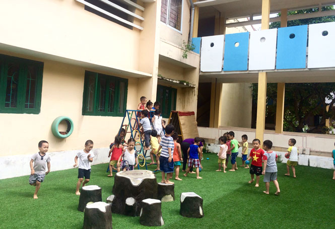 Hệ thống mầm non công lập trước áp lực quá tải 