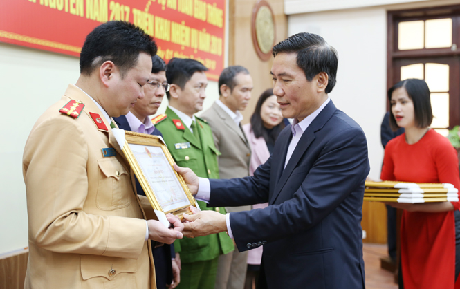 Thái Nguyên: 7 năm liên tiếp giảm tai nạn giao thông trên cả 3 tiêu chí 