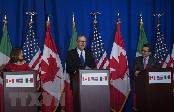 Vòng 7 đàm phán lại NAFTA đạt nhiều tiến bộ rất khả quan