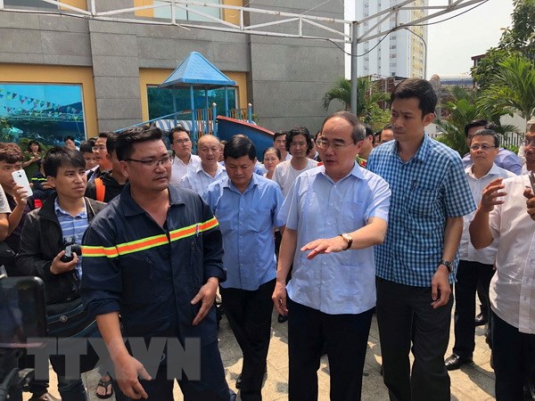 Vụ cháy chung cư Carina: TP.HCM hỗ trợ các gia đình nạn nhân